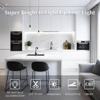iNextStation COB LED Strip Light White 6000K 32.8ft/10M DC24V CRI 93+ Flexible LED Tape Lights 8mm for Bedroom, Kitchen, TV Backlight, Cabinet, Stage, Home DIY Lighting Decor(No Plug)