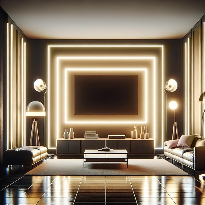 iNextStation COB LED Strip Light, 5V USB 6.6ft 2M 640LEDs Warm White 3000K Dimmable LED Lighting CRI93+ USB Led Strip Lights Flexible LED Tape Lights for TV Backlight, Under Cabinet, Mirror