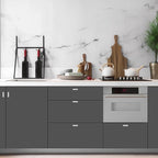 25 Pack Silver Cabinet Knobs - Sqaure Bar Cabinet Pulls Brushed Nickel Knobs for Kitchen Cabinet Drawer Stainless Steel Dresser Knobs for Cabinet Hardware 2in Length Single Hole