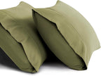 King Size Comforter Set with Sheets - 7-Piece Bedding Collection - 1 Comforter, 1 Fitted Sheet, 1 Flat, 4 Pillowcases - Deep Pocket - Soft & Breathable Premium Quality - Ideal for All Seasons, Sage