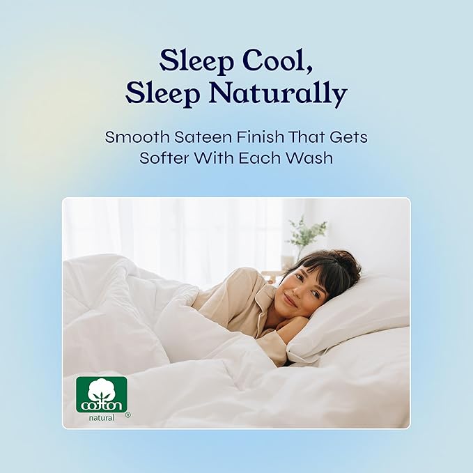 California Design Den Full Size Bed Sheets Set - Soft 400 Thread Count Sateen, Natural 100% Cotton Sheets with Deep Pockets, Breathable, Cooling and Durable Bedding Set - Hunter Green