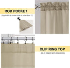 OVZME Taupe Sheer Curtains 63 Inches Long 2 Panels - Soft Light Filtering Window Sheer Panels for Living Room/Bedroom, Top Dual Rod Pocket, 1 Pair, Each 42Wx63L Inches