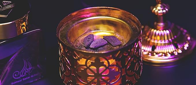 Almas Perfumes Bakhoor Saher Al Kalmat – Premium Oriental Incense 60g | Long-Lasting Fragrance with Oud | Made in K.S.A