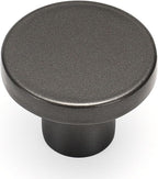 Ravinte 15 Pack Cabinet Knobs Pearl Grey Kitchen Cabinet Knobs Round Dresser Drawer Pulls Closet Door Pulls 1-1/5 Inch