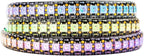 BTF-LIGHTING WS2812B IC RGB 5050SMD Pure Gold Individual Addressable LED Strip 3.28FT 144LED 144Pixel/m Flexible Full Color IP65 DC5V for DIY Chasing Color Project(No Adapter or Controller)