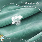 Exclusivo Mezcla Fleece Throw Blanket for Couch, Super Soft and Warm Blankets, Celadon Throw All Season Use, Cozy, Plush, Lightweight, 40x50 Inches