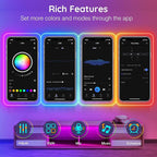 AILBTON 32.8Ft Neon Rope Lights,Flexible Led Rope Lights Control with App/Remote,Multiple Modes Rope Lights,IP65 Outdoor RGB Led Neons Lights,Music Sync Gaming Led Neon Light Strip for Bedroom Decor