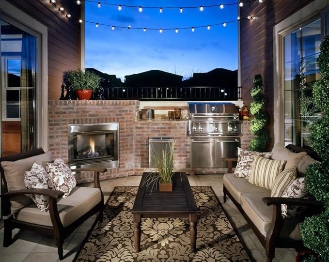 Lampat String Lights, LED 25Ft G40 Globe String Lights with Bulbs-UL Listd for Indoor/Outdoor Commercial Decor (75 FT)