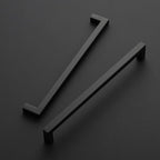Ravinte 3 Pack Square Cabinet Handles - Matte Black Drawer Pulls, 10 Inch, Kitchen Cabinet Hardware