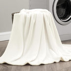 BEDELITE Fleece Blanket Twin Size Cream Throw Blankets for Couch & Bed, Luxury Plush Cozy Fuzzy Blanket 60x80 inches, Super Soft Warm Lightweight Throw Blanket for Travel Camping