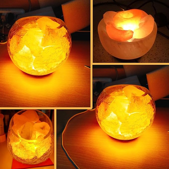 Accessory Cord with Light Bulb - 6ft Salt Lamp Cord with On/Off Switch for Christmas Village Houses, Night Lights, Halloween Pumpkin, Blow Molds, Ceramic Trees, Craft Projects, UL-Listed, 4 Pack