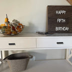 HBL' 12 Pack | Black Cabinet Knobs T Bar Cabinet Pulls, Ideal for Kitchen Cabinet Door,Drawer,Cupboard and Wardrobe, Overall Length 2in.