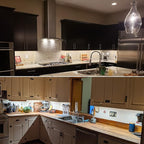 Litever Kitchen Under Cabinet LED Lighting Kit Plug-in, Super Bright, 6 PCS 12 Inches Light Bars, Daylight White, 31W 2000 Lumen, Perfect for Kitchen Cabinet Counter Shelf-(6 Bars Kit-5000K)