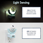 Projectables Disney Frozen 2 LED Projector Night Light, Plug-In, Dusk-to-Dawn, Elsa, Anna, and Olaf, Ideal for Hallway, Bedroom, Nursery, or Playroom – 45028