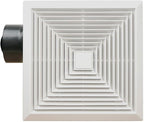 BV Bathroom Exhaust Fan 110CFM - Bathroom Fan 1.2 Sones, 4" Duct Collar, Rooms Up to 110 Sq. Ft.| Energy-Saving Ventilation Fan - No Attic Access & Ultra-Quiet | Energy Star, HVI 2100 & UL Certified