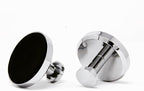 HOME SO Suction Cup Hooks for Shower, Bathroom, Kitchen, Glass Door, Mirror, Tile – Loofah, Towel, Coat, Bath Robe Hook Holder for Hanging up to 15 lbs – Waterproof & Rustproof, Chrome (2-Pack) …