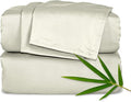 Pure Bamboo Twin XL Sheets, Genuine 100% Organic Viscose Derived from Bamboo Bed Sheet Set, Luxuriously Soft & Cooling, Double Stitching, Lifetime Quality Promise (Twin XL, Birch)