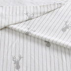 Eddie Bauer - Queen Sheets, Cotton Flannel Bedding Set, Brushed For Extra Softness, Cozy Home Decor (Deer Lodge, Queen)