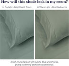 California Design Den Queen Sheet Set - Soft 400 Thread Count Sateen, Natural 100% Cotton Sheets, Deep Pockets with All Around Elastic for a Snug Fit, Cool & Durable Bedding Set - Sage Green
