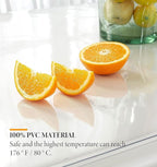 Deep Dream 1.5mm Clear Desk Cover Protector, 35×59 Inch Clear Desk Cover, Clear Desk Mat, Table Cover Tablecloth Protector Rectangle, Table Protector for Dining Room Table
