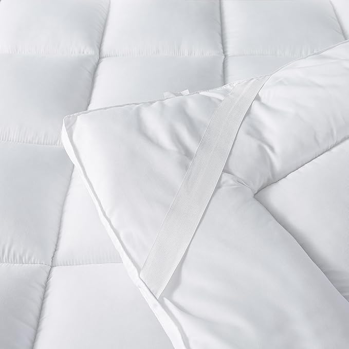 Mattress Topper Queen Size Pillowtop Mattress Cover Cooling Mattress Pad 2 Inch Thick