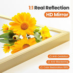Sweetcrispy 20"x31" Arched Gold Bathroom Mirrors for Wall, Bathroom Mirrors for Over Sink, Wall Decor for Bathroom, Entryway, Bedroom, Vanity