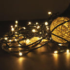 100-1000 LED Christmas Lights, Low Voltage Fairy String Lights with 8 Modes, Ideal for Xmax Tree, Garden, Home, Party, Halloween Festival Deco (Warm White, 300 LEDs)