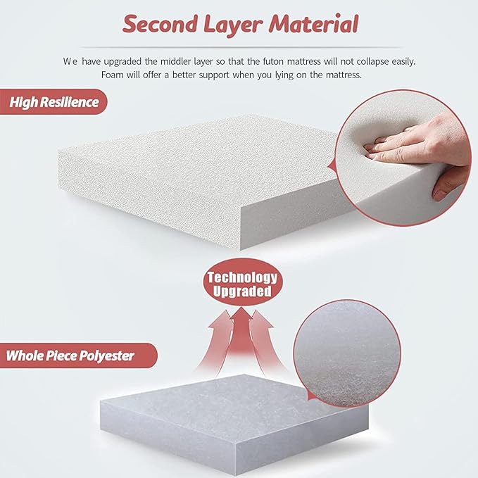 MAXYOYO Bohemian Retro Floor Mattress Vintage Floral Japanese Futon Mattress Roll Up Tatami Floor Mat Foldable Bed Portable Camping Mattress Sleeping Pad Floor Lounger Couch Bed Queen Size