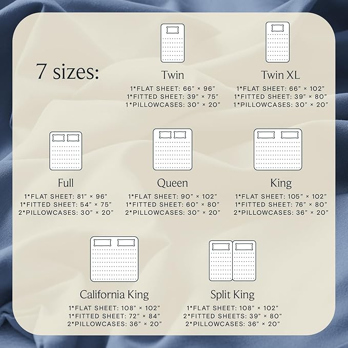 LuxClub 4 PC Full Sheet Set, Breathable Luxury Bed Sheets, Deep Pockets Wrinkle Free Cooling Bed Sheets Machine Washable Hotel Bedding Silky Soft - Oxford Full