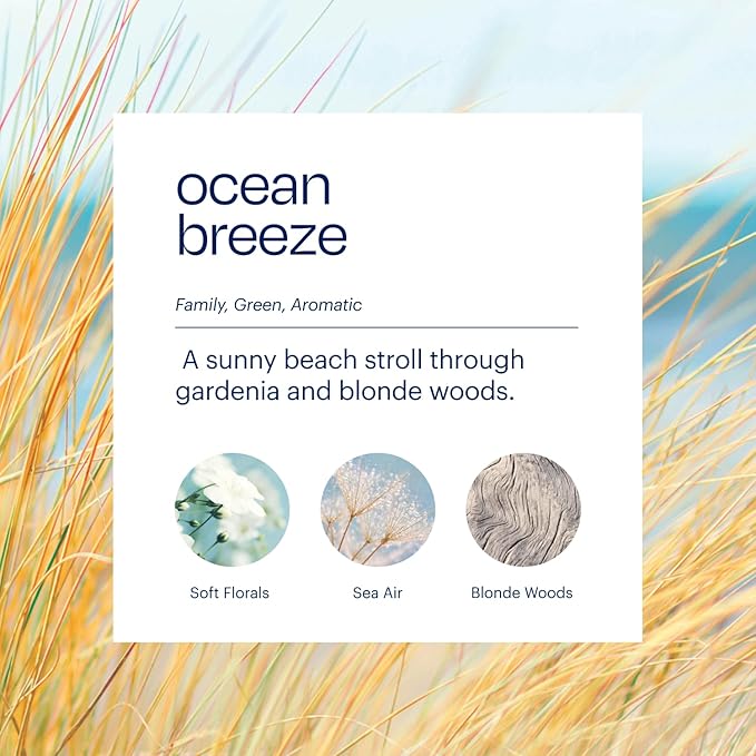 Aera True Loves Ocean Breeze - Deodorizing Home Fragrance Scent Refill for Pet Odor - Notes of Sea Air - 12.5mL - For Use With Aera Diffuser (Sold Separately)