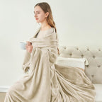 BEDELITE Fleece Blanket King Size Blankets for Bed, Luxury Plush Cozy Fuzzy Blanket 108x90 inches, Super Soft Warm Lightweight Throw Blanket All Seasons Suitable, Linen