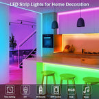KEELIXIN 65.6ft LED Lights for Bedroom, Music Sync RGB LED Strip Lights with APP & Remote Control, Luces LED para Cuarto, Bluetooth LED Lights for Room, Home Decoration