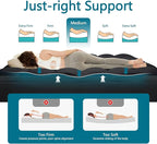CHOKIT Twin Mattress Topper, Extra Thick Pillow Top Mattress Pad for Back Pain Relief, Cooling Bed Topper Mattress Cover with 8-21 Inch Deep Pocket