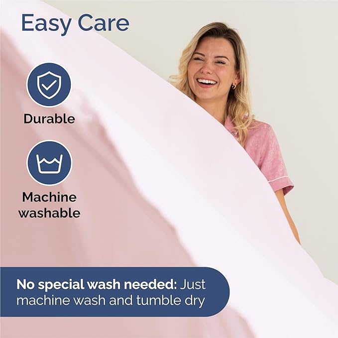 King Size 4 Piece Sheet Set - Comfy Breathable & Cooling Bed Sheets Set - Hotel Luxury Bedding for Women, Men, Kids, Teens, Boys & Girls - Deep Pockets, Soft, Wrinkle Free - Oeko-Tex - Lavender Pink