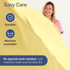 Twin XL Size 3 Piece Sheet Set - Comfy Breathable & Cooling Bed Sheets Set - Hotel Luxury Bedding for Women, Men, Kids, Teens, Boys & Girls - Deep Pockets, Ultra-Soft, Wrinkle Free - Oeko-Tex - Yellow