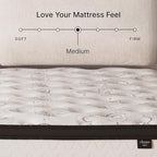 Ashley Chime California King Mattress Hybrid 12 Inch Firm Memory Foam for Pressure Relief, Mattress In a Box with Cooling Gel, Fiberglass Free