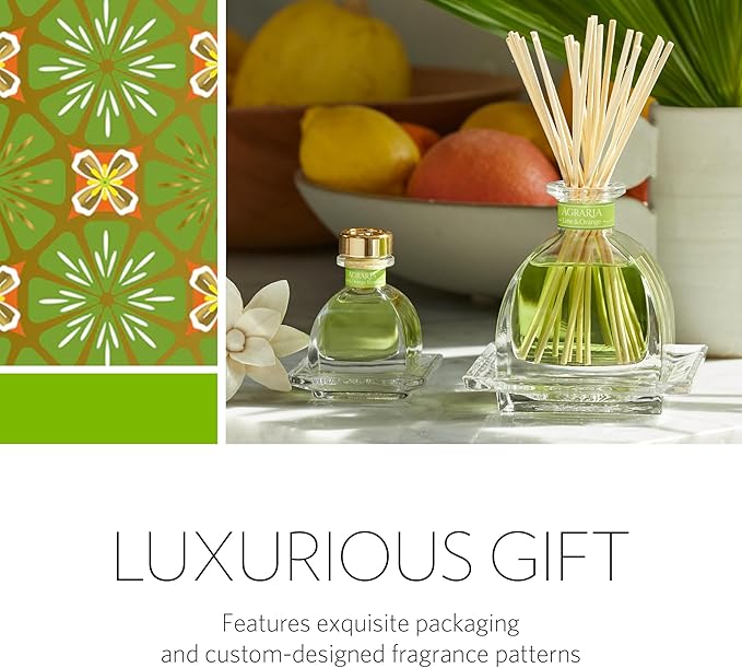AGRARIA Reed Diffuser Refill, Scented Oil Home Fragrance, Reed Oil Diffuser Gift Set for All Occasions