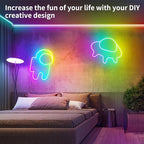 32.8FT Led Neon Rope Lights Control with App/Remote,Flexible Led Rope Lights,Multiple Modes,IP65 Outdoor RGB Neon Lights Waterproof,Music Sync Gaming Led Neon Strip Lights for Bedroom Décor