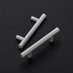 Ravinte 24 Pack | 5 Inch Cabinet Pulls Grey Stainless Steel Kitchen Drawer Pulls Cabinet Handles 5 InchLength, 3 Inch Hole Center