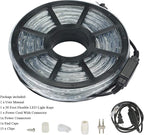 50Ft LED Rope Lights, Cuttable LED Strip Lights Outdoor Waterproof Decorative Lighting for Indoor/Outdoor Decorations,Eaves,Backyards Garden,Party and Bedroom Decorations(Warm White)