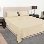Mejoroom Twin Sheet Set - Hotel Collection Twin Sheets - Bedding Sheets & Pillowcases with Deep Pocket Fitted Sheet, Breathable, Wrinkle & Fade Resistant - 3 Piece(Taupe)