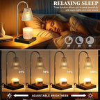 Candle Warmer Lamp with Timer Dimmer,House Warming Gifts New Home Room Decor,Birthday Gifts for Women Mom Sister,Modern Wax Warmer for Scented Wax Jar Candles