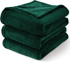 BEDELITE Fleece Blanket Christmas Forest Green Throw Blankets for Couch & Bed, 300GSM Luxury Plush Cozy Fuzzy Blanket 50" x 60", Super Soft Warm Lightweight Throw Blanket for Travel Camping