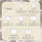 LuxClub 4 PC Sheet Set Bed Sheets Deep Pockets 16" Eco Friendly Wrinkle Free Cooling Machine Washable Hotel Bedding Silky Soft - Linen King