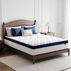 Avenco Queen Mattress, 10 inch Queen Size Mattress with Smarts™ Coil Individual Pocket Spring for Silent Sleep and Strong Edge Support, Mattresses in a Box CertiPUR-US Certified