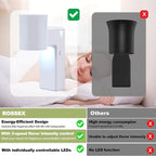 4 PCS Wall Fragrance Plug in with Night Light and Oil Diffuser Plug with Upgraded Fragrance Concentration Control, Compatible with Bath and Body Works WallFower for Home, White