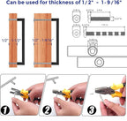 Ravinte 32 Pack 8 Inch Square Cabinet Handles Matte Black Pulls Drawer Kitchen Hardware for Cabinets Cupboard.