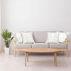 Ambesonne Marble Throw Pillow Cushion Case Pack of 4, Modern Design Illustration of Geometric Golden Yellow Tone Lines Shapes, Modern Accent Double-Sided Digital Printing, 24", Grey Mustard