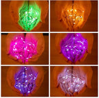 6 Pack Fairy Lights Battery Operated Lights, 7ft 20 Led Multicolor Mini String Lights, Waterproof Silver Wire Starry for Mason Jars Wedding Party Centerpiece Table Christmas