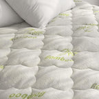 Air Mattress Cover Full Size Mattress Topper, Viscose Made from Bamboo Quilted Mattress Pad Topper, Noiseless Extra Plush Pillow Top Mattress Topper Full (15-23'' Deep Pocket)